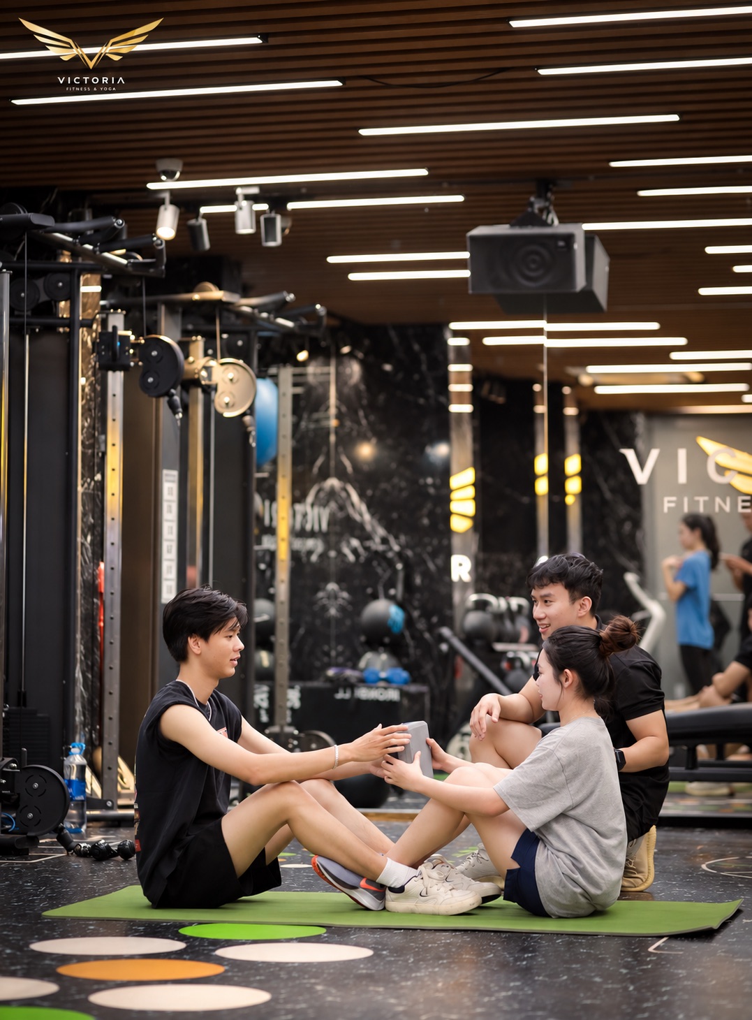 Nhóm nhỏ phối hợp bài tập core tại Victoria